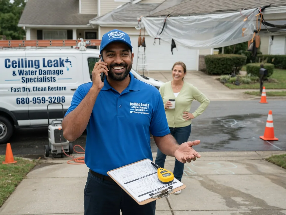 Ceiling Leak Cleanup West Rutland, VT FAQs